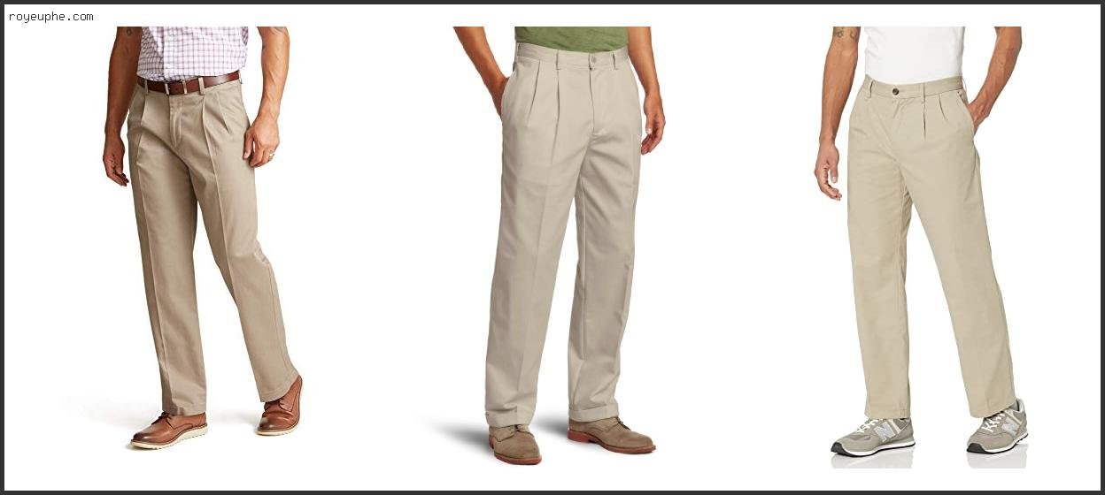 Best Izod Mens Classic Fit Pleated Pant Big And Tall