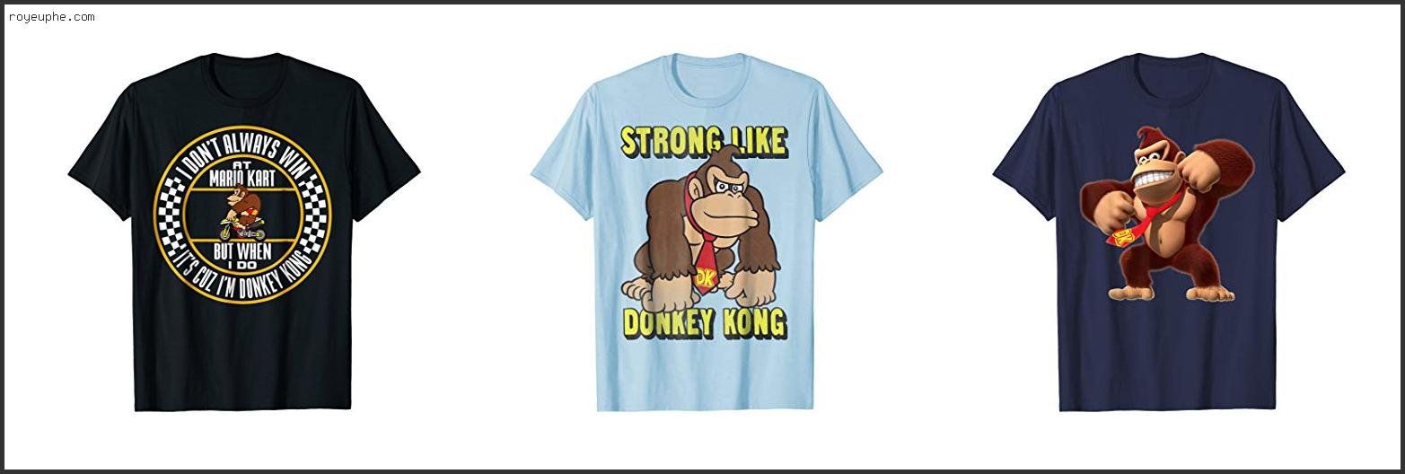 Best Mens Donkey Kong T Shirt