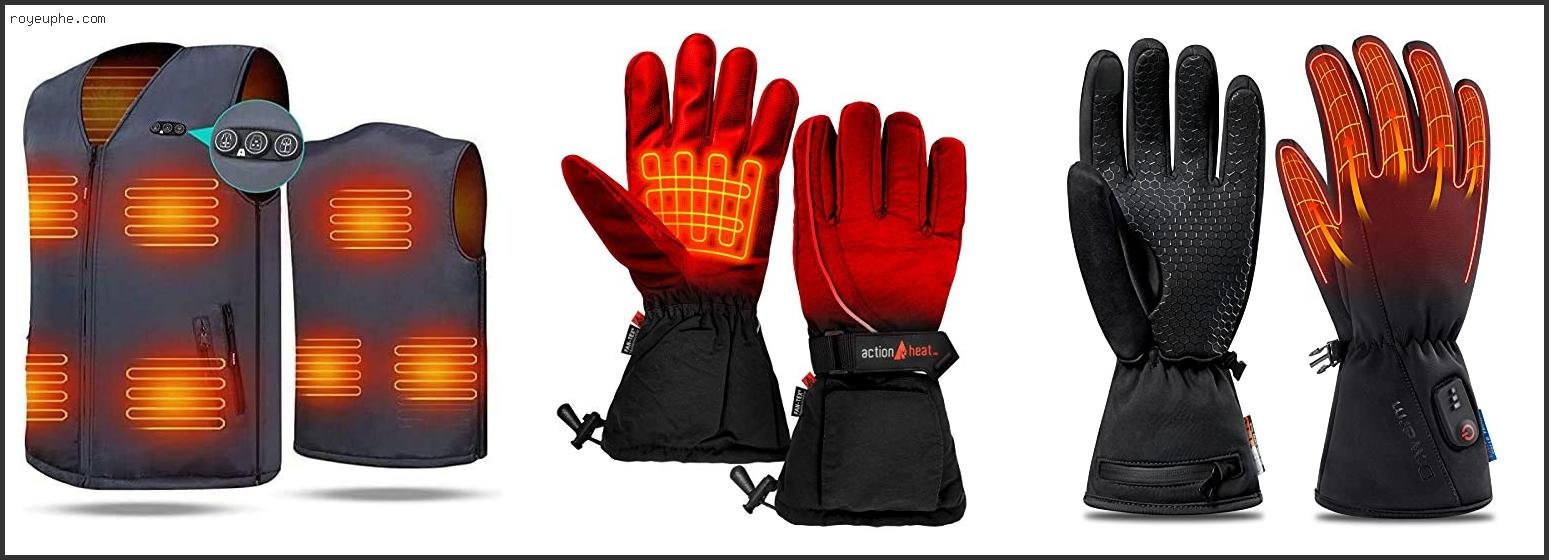 Best Volt Resistance Mens 7v Heated Waterproof Snow Gloves