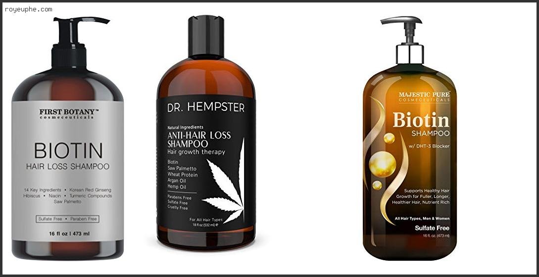 Best Shampoo For Mens Hair Loss
