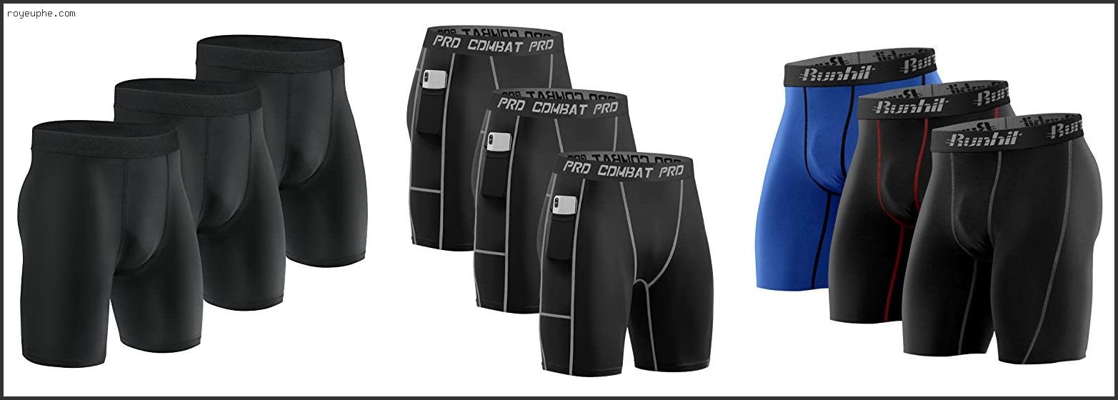 Best Mens Compression Shorts 3 Pack