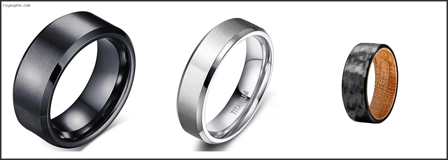 Best Titanium Mens Wedding Rings