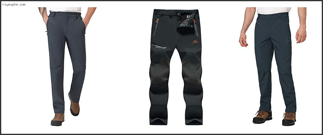 Best Mens Lined Waterproof Trousers