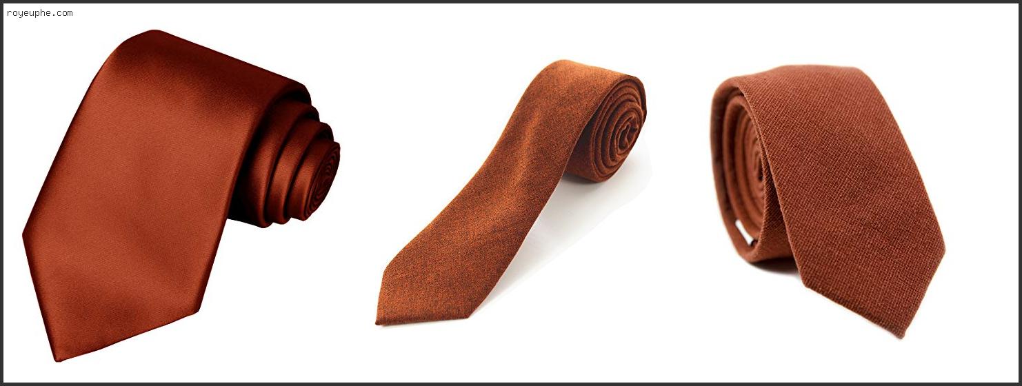 Best Rust Mens Tie