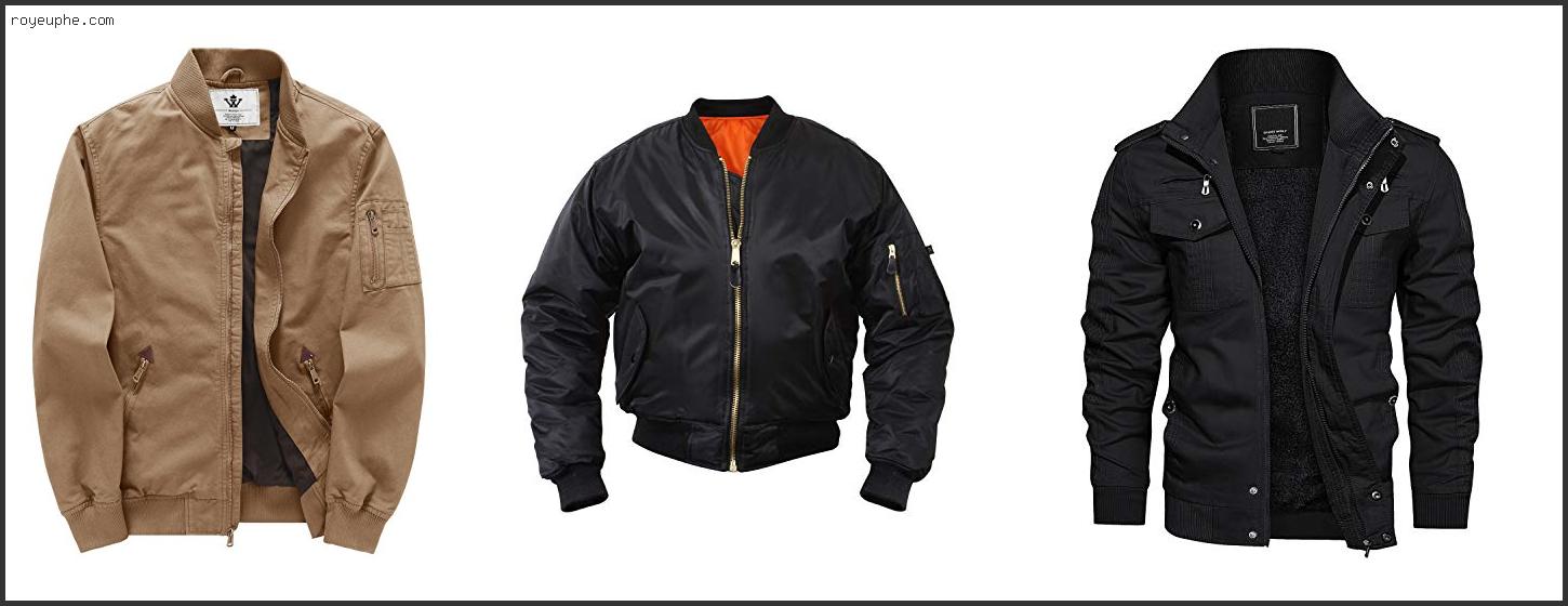 Best Utility Bomber Jacket Mens