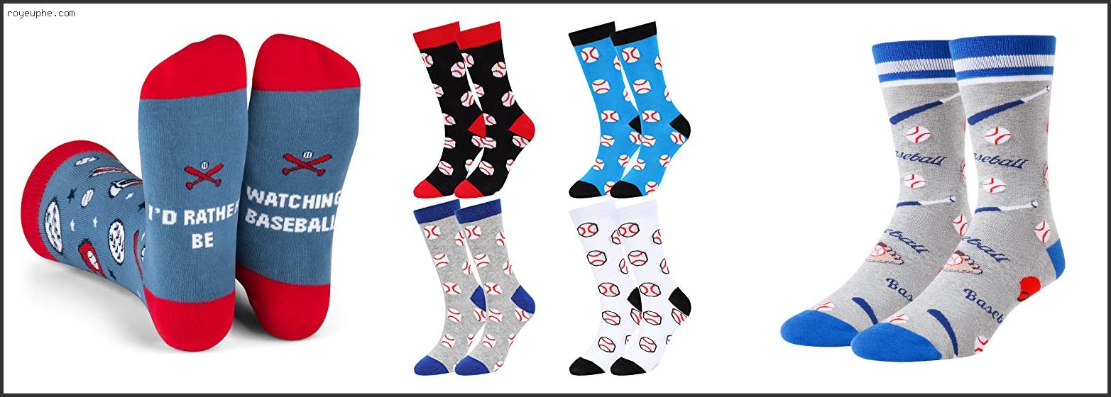 Best Mens Novelty Baseball Socks