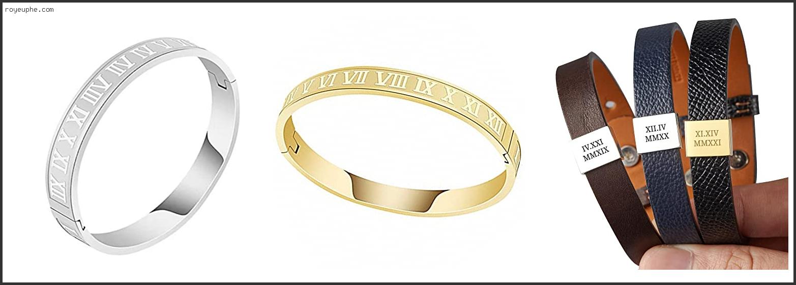 Best Mens Roman Numeral Bracelet