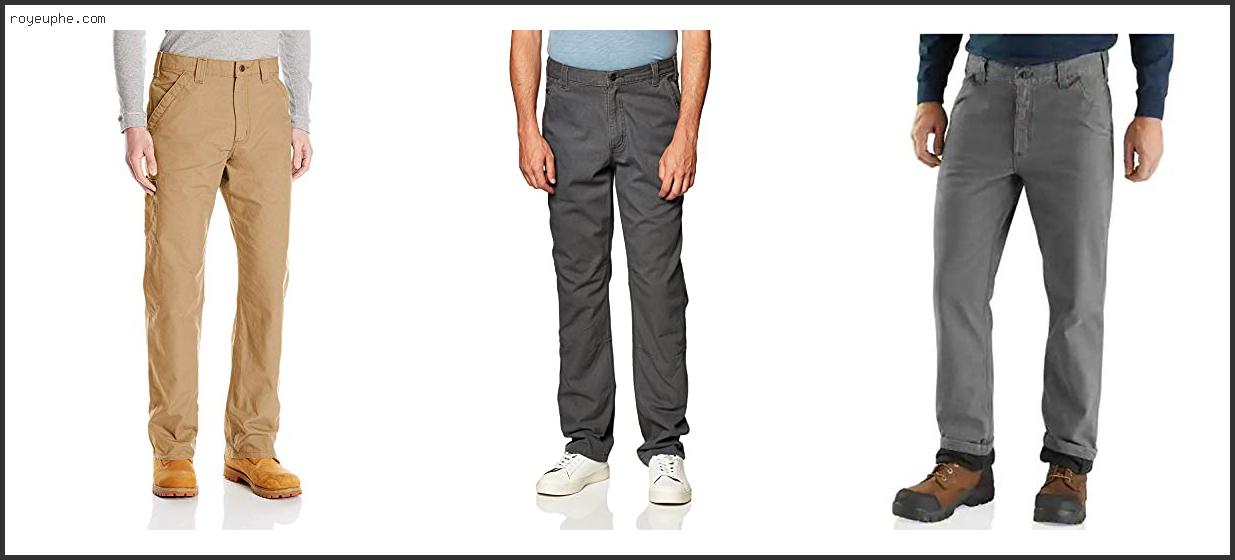 Best Mens Canvas Pants