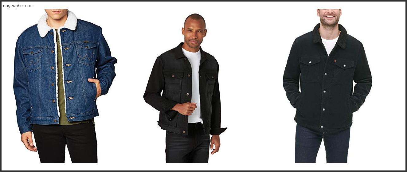 Best Mens Black Denim Jacket