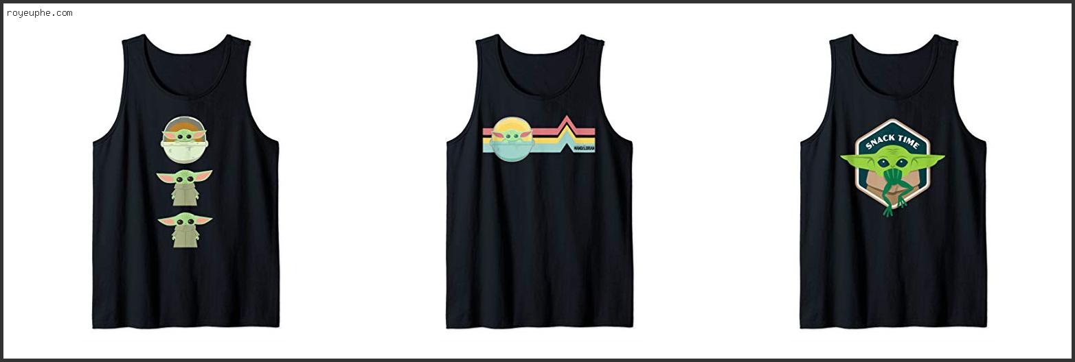 Best Baby Yoda Tank Top Mens