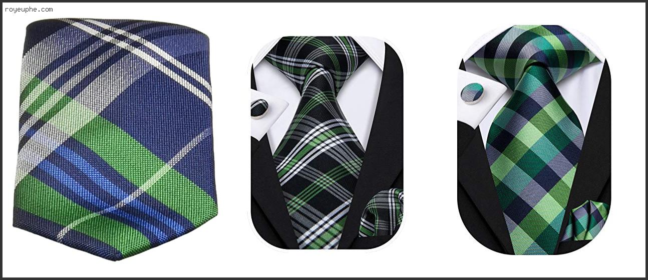 Best Mens Green Plaid Tie