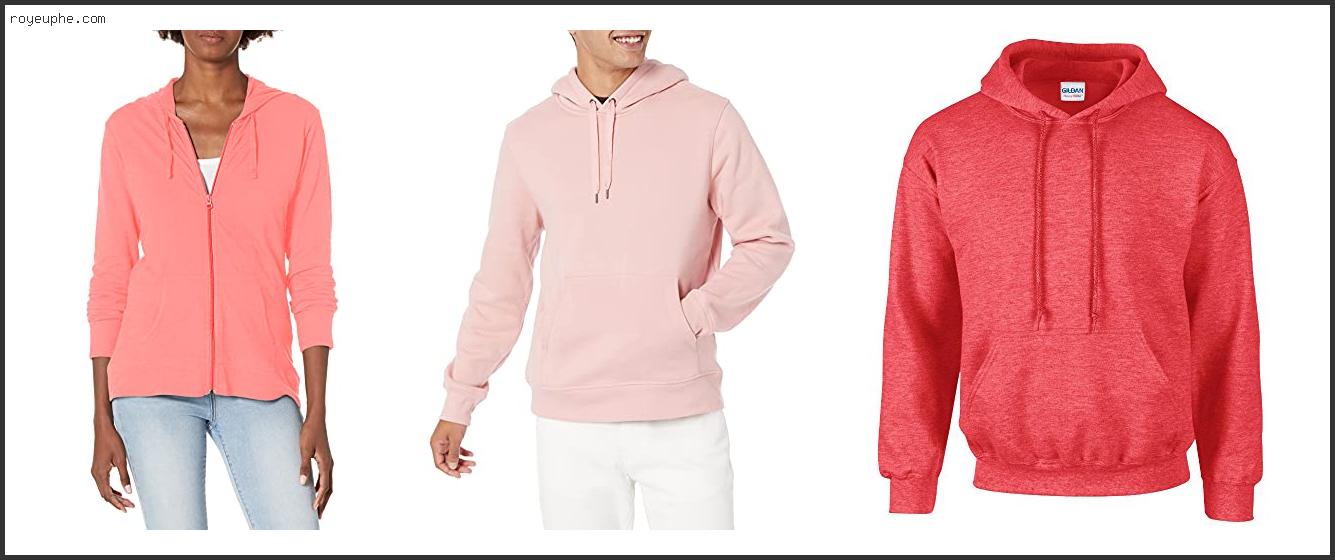 Best Salmon Colored Hoodie Mens