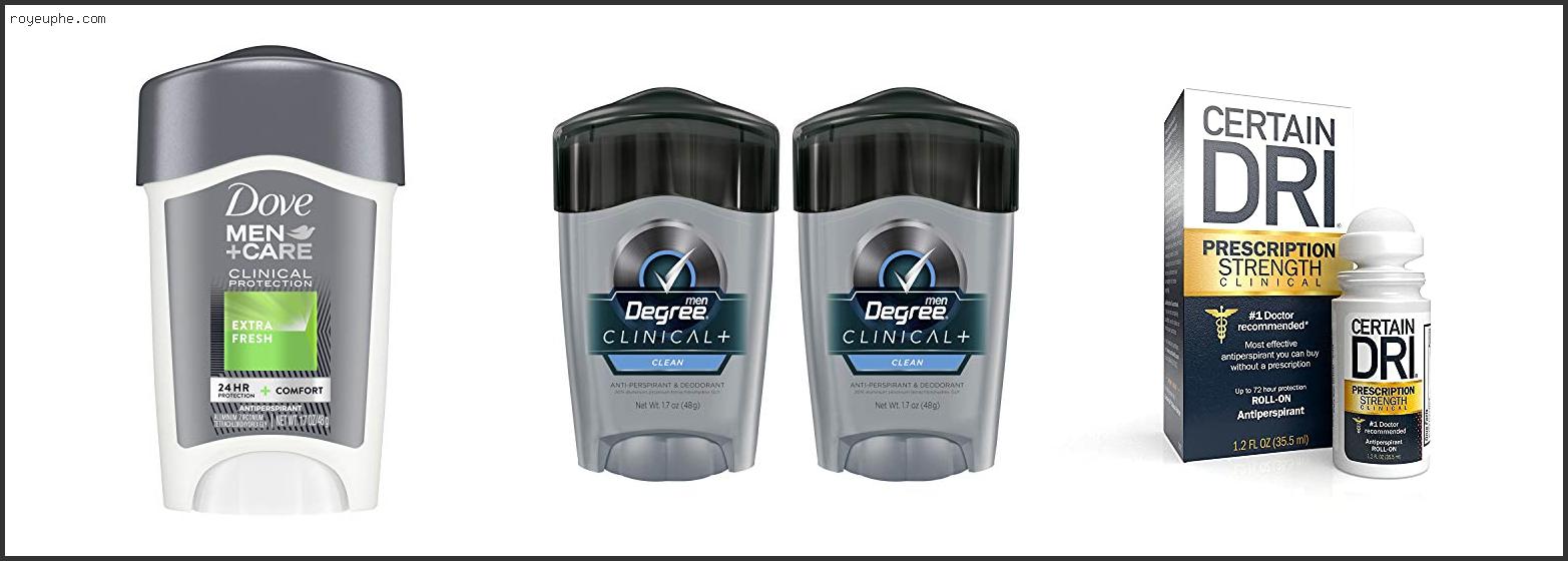 Best Clinical Strength Deodorant Mens