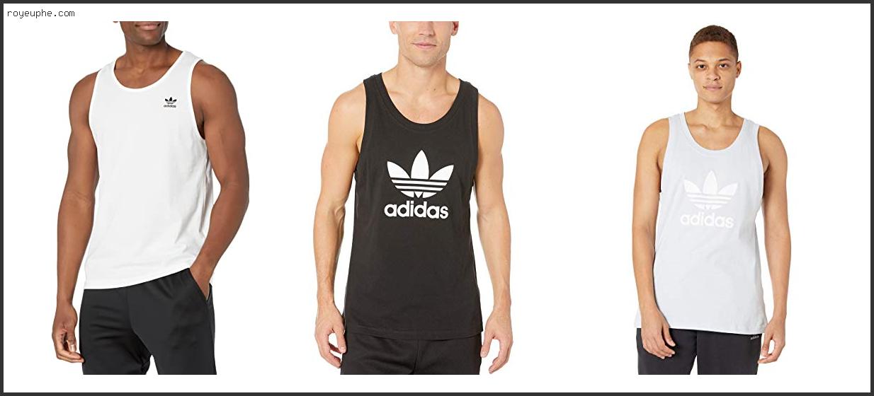 Best Mens Adidas Trefoil Tank Top