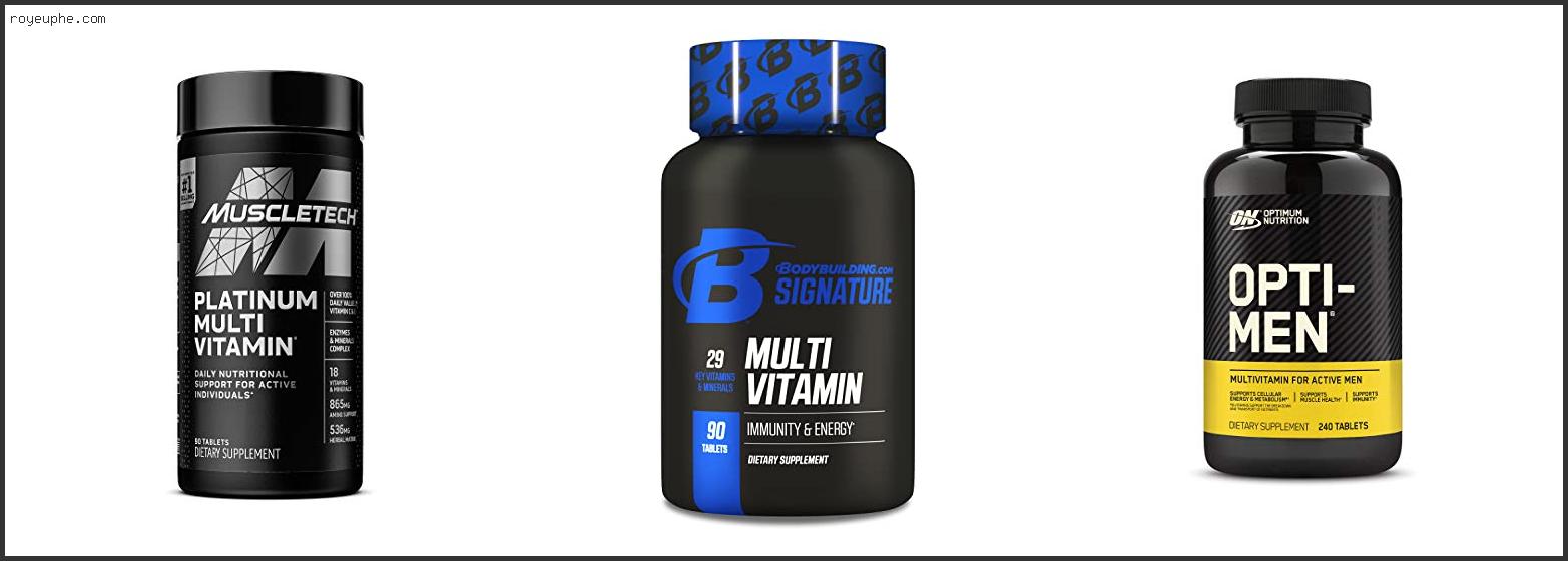 Best Mens Multivitamin Weight Lifting