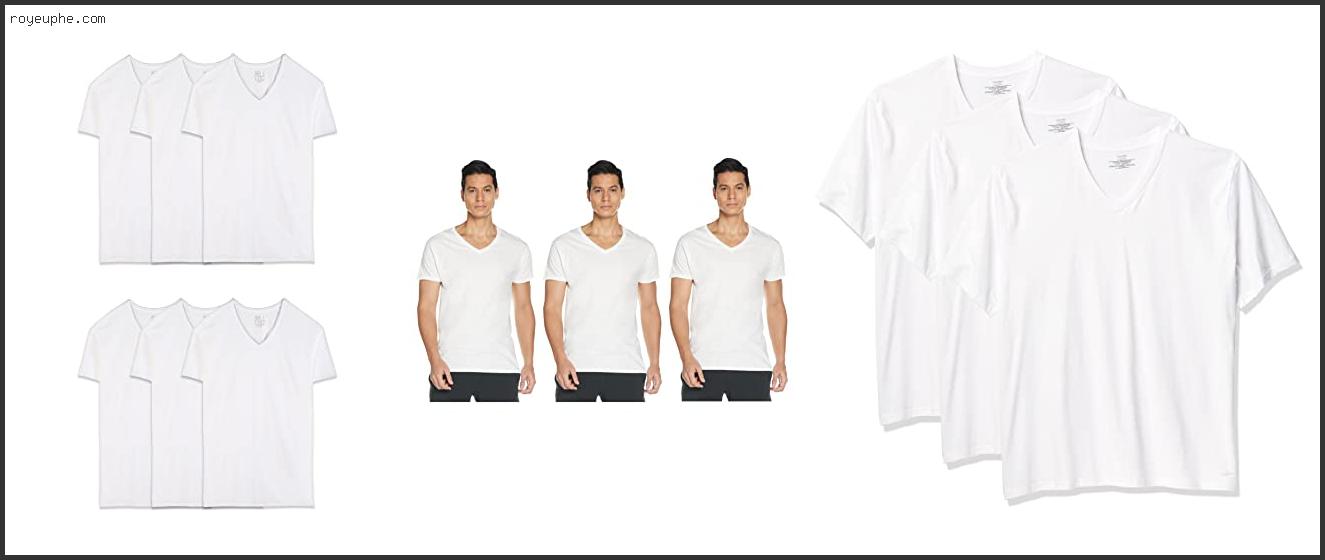 Best White V Neck T Shirt Mens