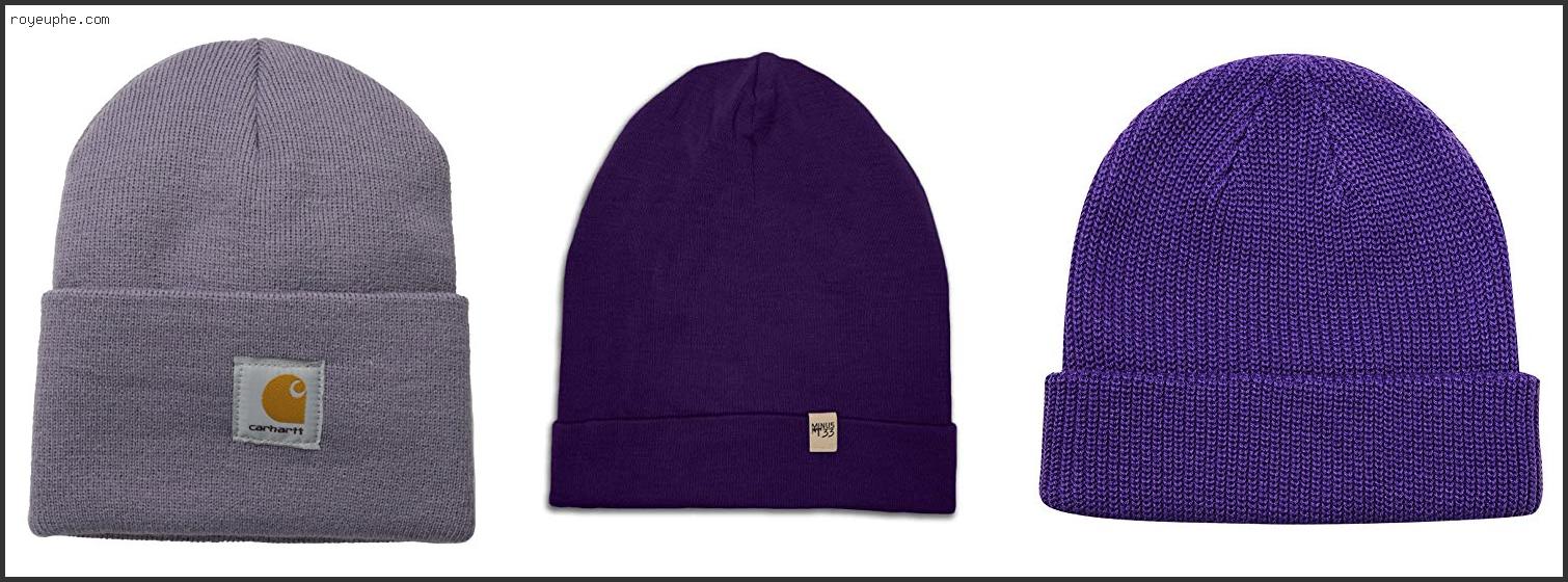 Best Mens Purple Beanie Hat