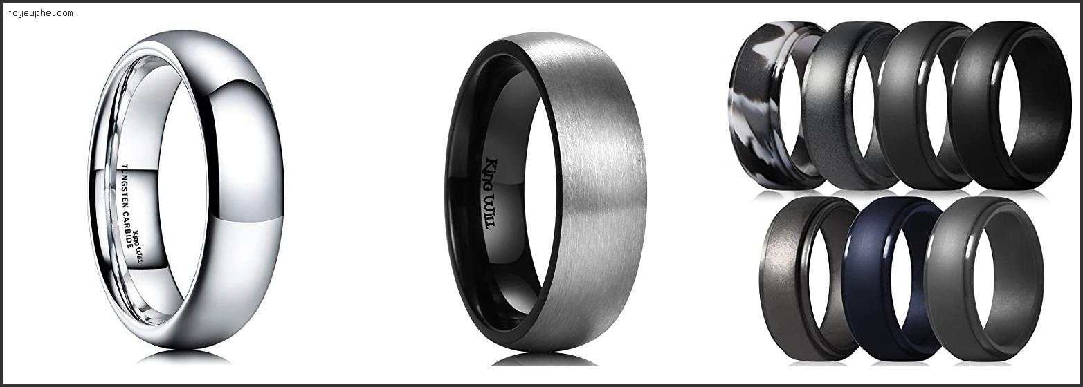 Best 10mm Platinum Mens Wedding Band