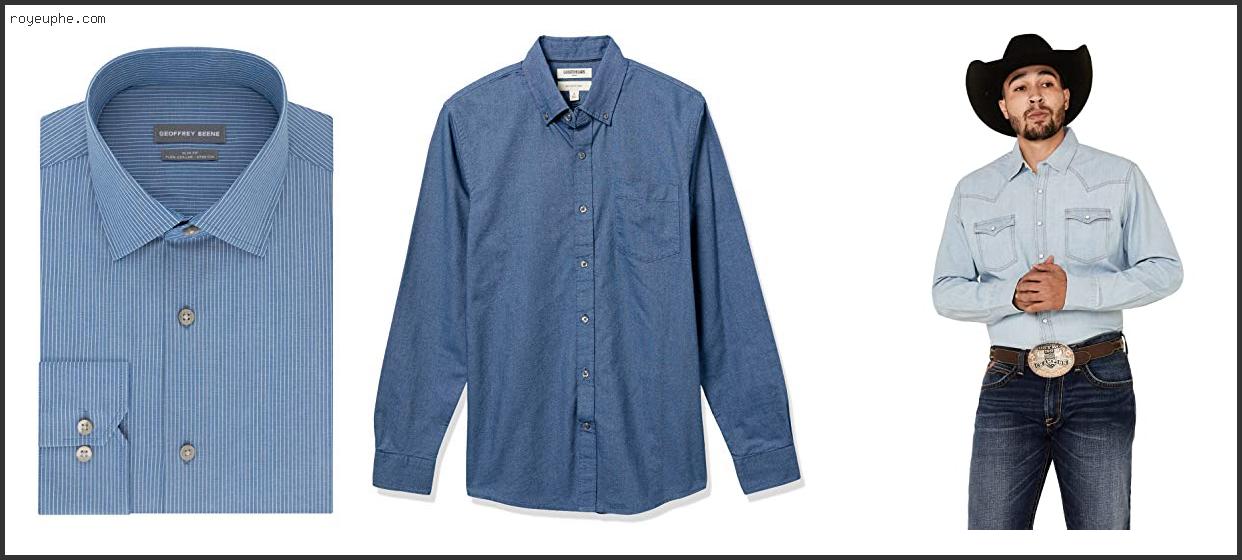 Best Mens Indigo Dress Shirt