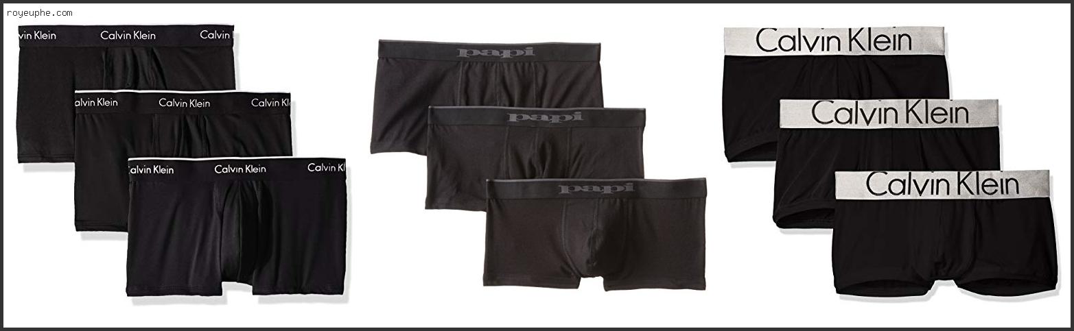 Best Mens Low Rise Trunk Underwear