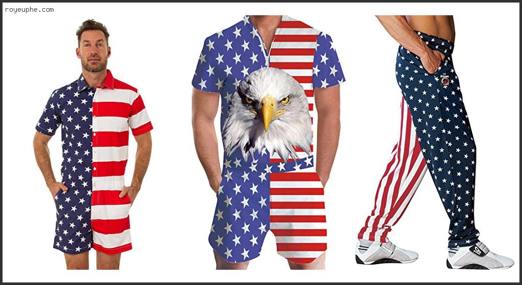 Best Mens American Flag Jumpsuit