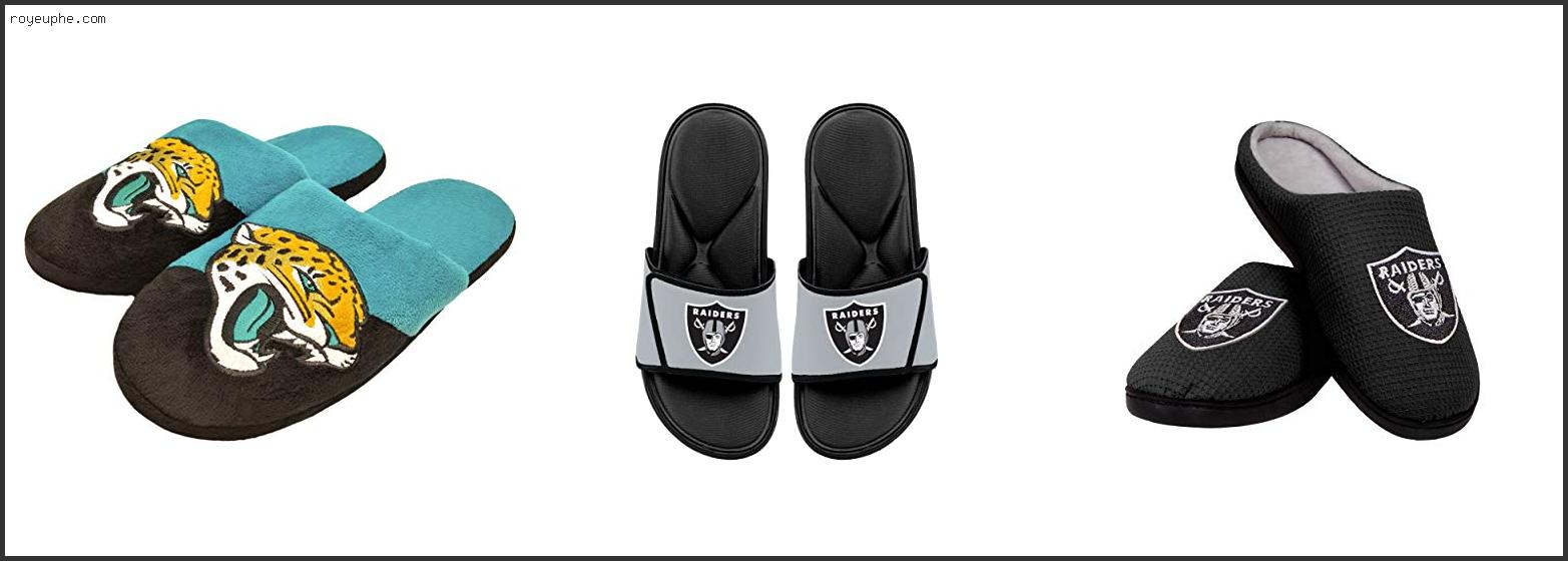 Best Raiders Slippers Mens