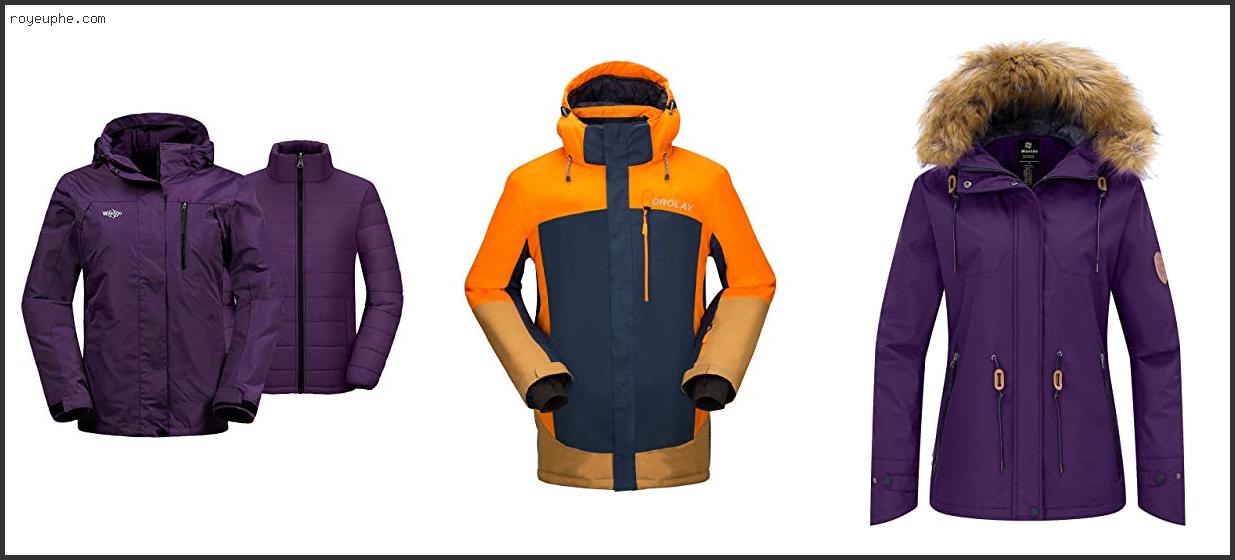 Best Mens Purple Winter Ski Jacket