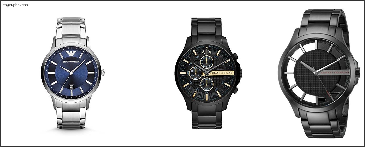 Best Emporio Armani Ar5860 Mens Silver Chronograph Watch