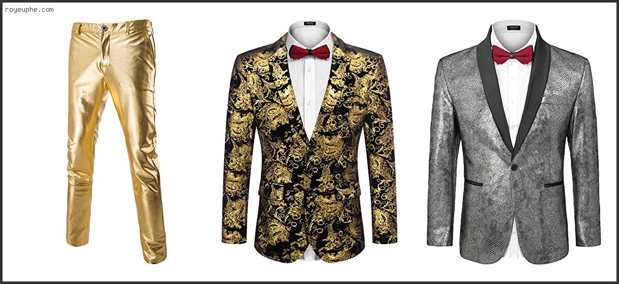 Best Metallic Mens Suit