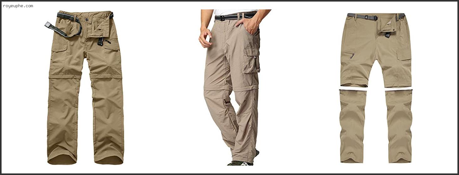 Best Mens Zip Off Walking Trousers