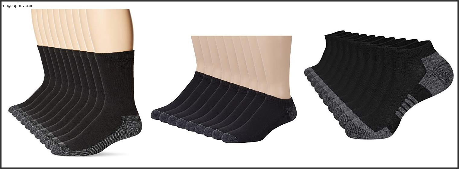 Best Mens Black Socks With Green Line