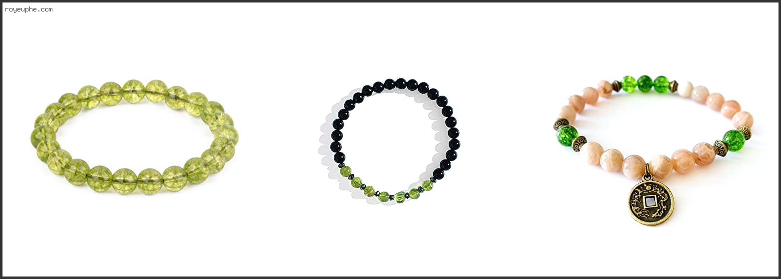 Best Mens Peridot Bracelet