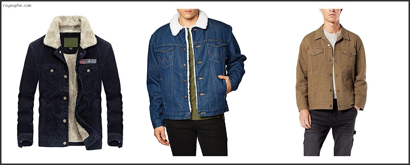 Best Mens Cord Trucker Jacket