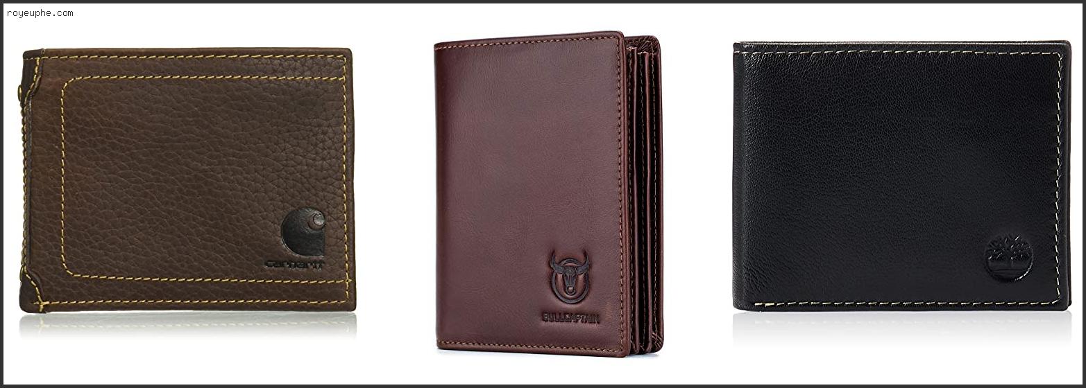 Best Mens Leather Bi Fold Wallet