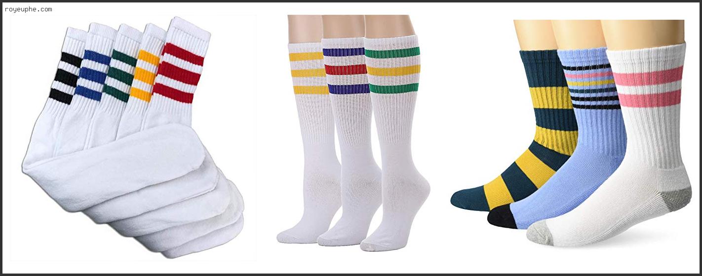 Best Mens 3 Stripe Tube Socks