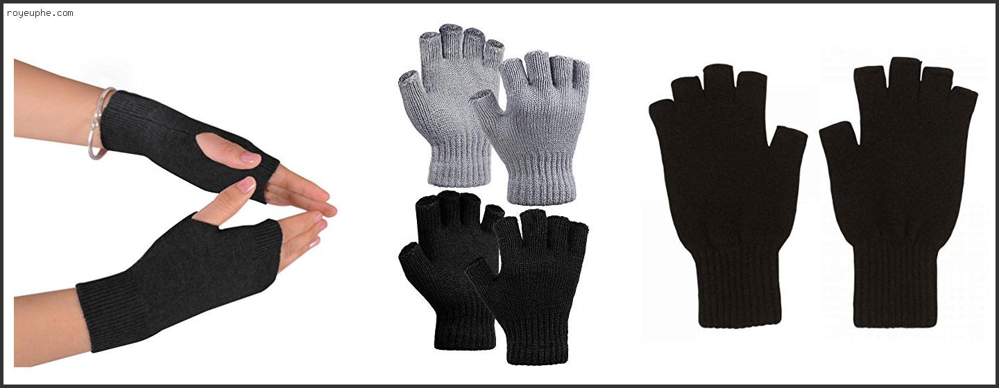 Best Fingerless Cashmere Gloves Mens