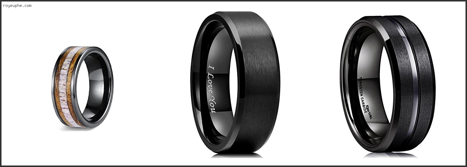 Best Mens Black Wedding Bands