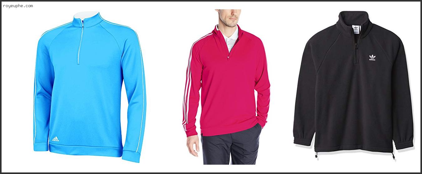 Best Adidas Mens Competitive 1 4 Zip Pullover