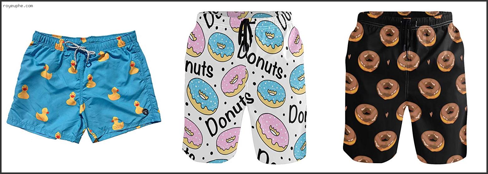 Best Mens Donut Swim Trunks
