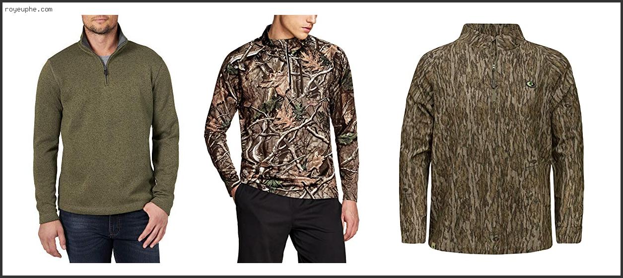 Best Mens Camo Quarter Zip