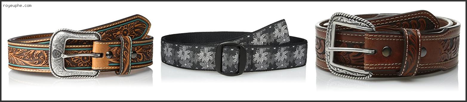 Best Mens Floral Belt