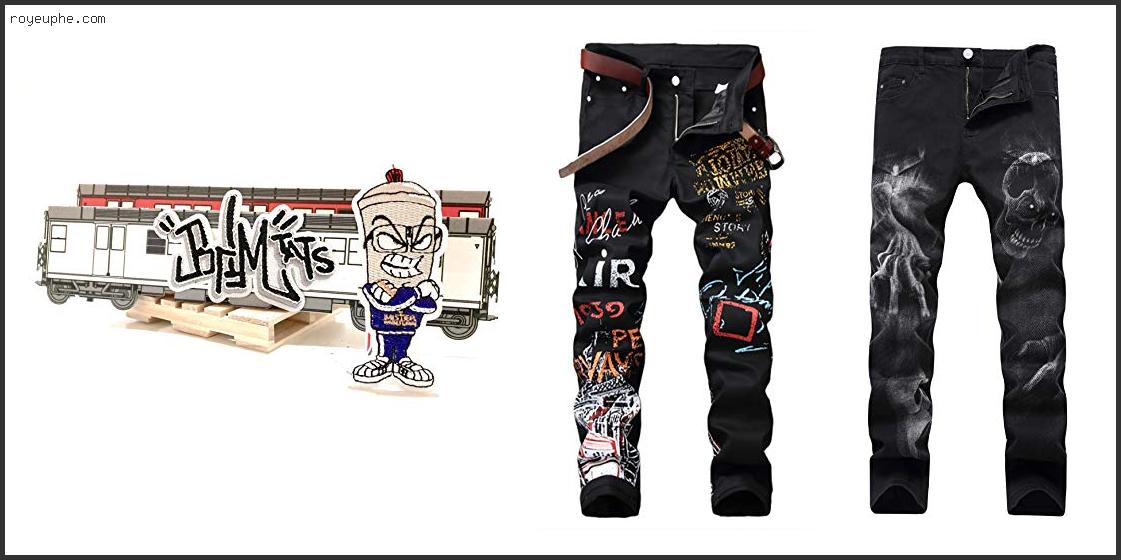 Best Mens Jeans With Graffiti