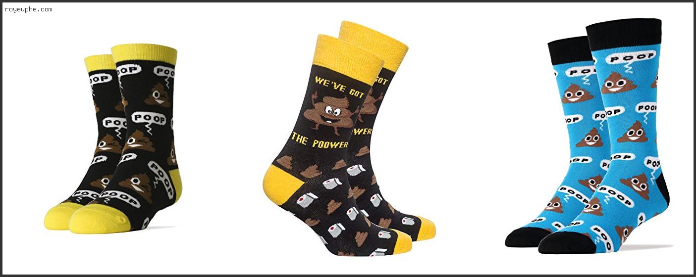 Best Mens Poop Emoji Socks