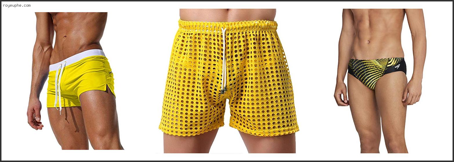 Best Mens Yellow Swim Briefs