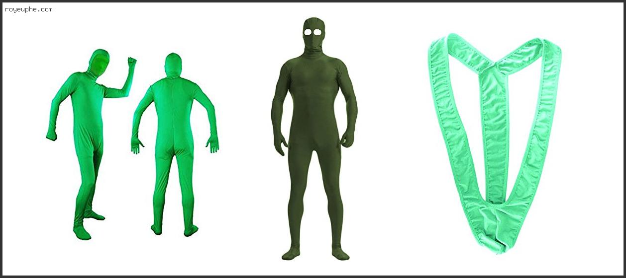 Best Mens Green Spandex Bodysuit