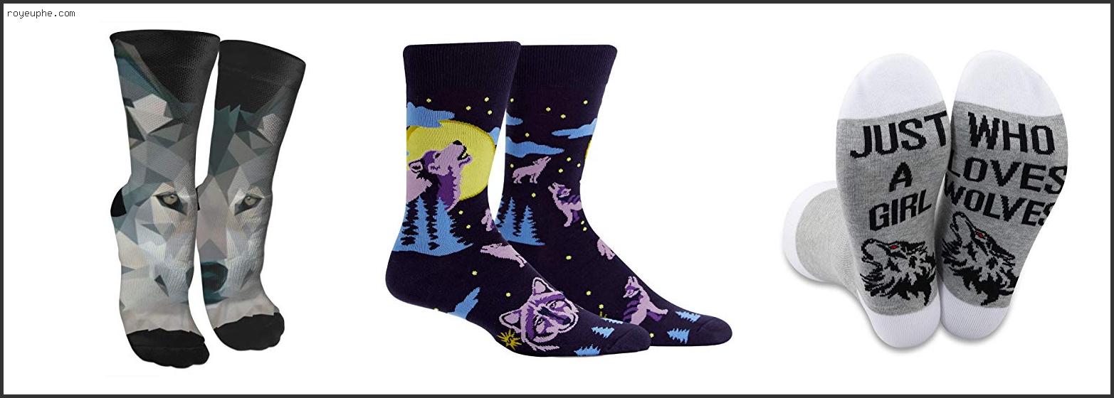 Best Wolf Socks Mens